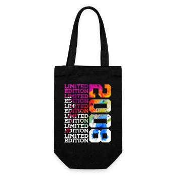 LIMITED EDITION 2008 18 YEARS 18TH BIRTHDAY - Gift Bag for Bottles - black - Front