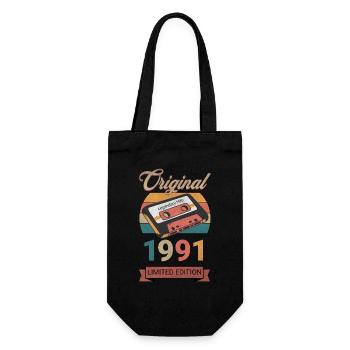 Cadeau d’anniversaire original 1991 en édition limitée - Sac à bouteille - noir - Devant