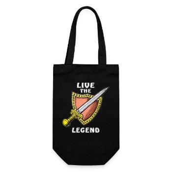 ÉPÉE MÉDIÉVALE VIVRE LA LÉGENDE - Sac à bouteille - noir - Devant