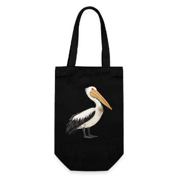 Pelicans Pelican - Gift Bag for Bottles - black - Front