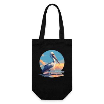 Pelicans Pelican - Gift Bag for Bottles - black - Front