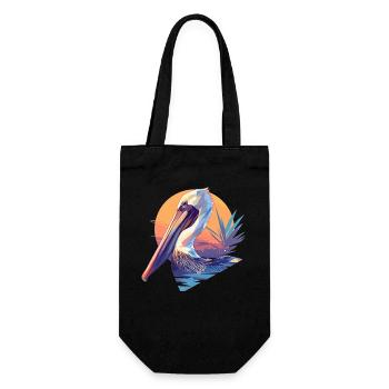 Pelicans Pelican - Gift Bag for Bottles - black - Front