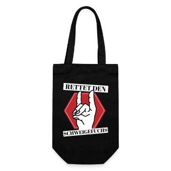 Silent Fox Enseignant, École primaire, Maternelle - Sac à bouteille - noir - Devant