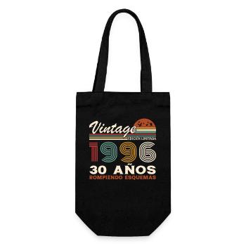 30ème Anniversaire 30 Ans Millésime 1996 - Sac à bouteille - noir - Devant