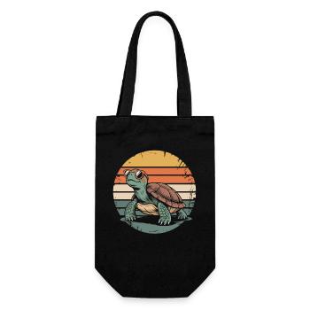 Tortue - Sac à bouteille - noir - Devant