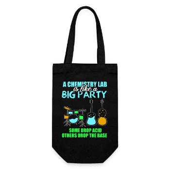 Chimie Chimiste Professeur de chimie - Sac à bouteille - noir - Devant