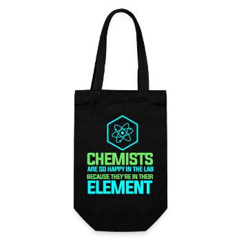 Chimie Chimiste Professeur de chimie - Sac à bouteille - noir - Devant