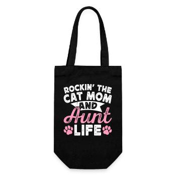 Tante Cadeau Meilleure Tante Du Monde - Sac à bouteille - noir - Devant