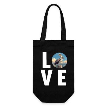 Pelicans Pelican - Gift Bag for Bottles - black - Front