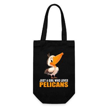 Pelikane Pelikan - Geschenkbeutel für Flaschen - Schwarz - Vorne