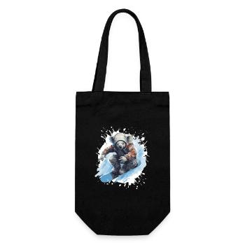 Koala Snowboard - Gift Bag for Bottles - black - Front