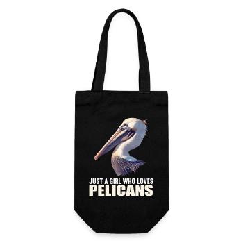 Pelikane Pelikan - Geschenkbeutel für Flaschen - Schwarz - Vorne