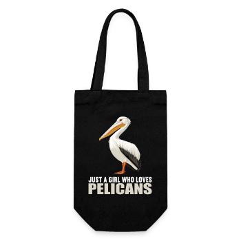 Pelikane Pelikan - Geschenkbeutel für Flaschen - Schwarz - Vorne