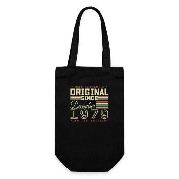 Les légendes sont nées en décembre 1979 - Sac à bouteille - noir - Devant