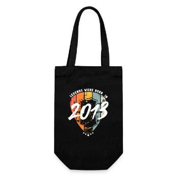 Guitarist Birthday Guitar 2013 - Gift Bag for Bottles - black - Front