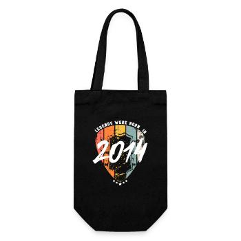 Birthday 2014 Guitarist Guitar - Gift Bag for Bottles - black - Front