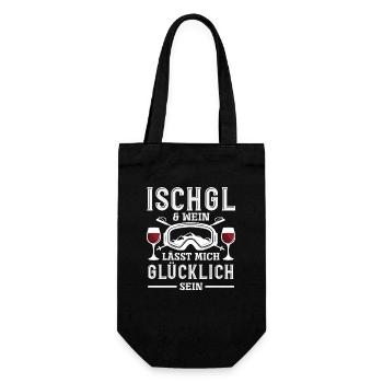Ischgl Wine Fun Après-Ski Fête des Alpes - Sac à bouteille - noir - Devant