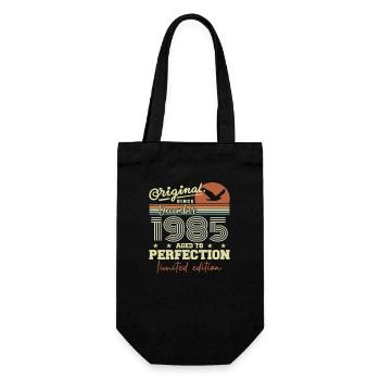 Anniversaire 40 ans | Originale Décembre 1985 - Sac à bouteille - noir - Devant