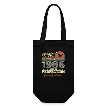 Anniversaire 39 ans | Originale Décembre 1986 - Sac à bouteille - noir - Devant