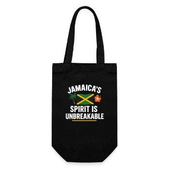 Jamaican Spirit Unbreakable, Jamaica  - Gift Bag for Bottles - black - Front