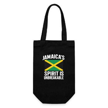 Jamaica Spirit Unbreakable, Jamaican  - Gift Bag for Bottles - black - Front