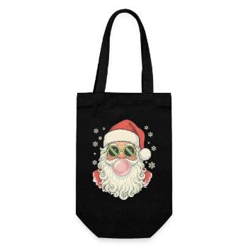 Gomme à mâcher du Père Noël - Sac à bouteille - noir - Devant