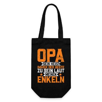 Être grand-père, c’est toujours être le meilleur - Sac à bouteille - noir - Devant