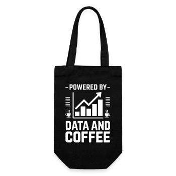 Data Analyst Saying Funny Data Analyst Gift - Gift Bag for Bottles - black - Front