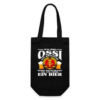 Bière Allemagne de l’Est Ossi dit fierté de la RDA - Sac à bouteille - noir - Devant