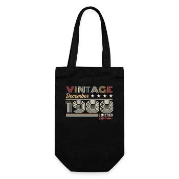 Cadeau Décembre 1988 - Sac à bouteille - noir - Devant