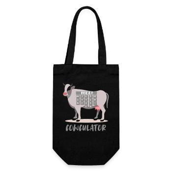 Math Math Teacher Saying Math Teacher Funny - Gift Bag for Bottles - black - Front