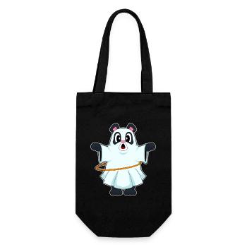 Panda Halloween Fitness - Gift Bag for Bottles - black - Front