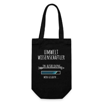 Environmental Sciences Studies Profession Education - Gift Bag for Bottles - black - Front