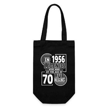 Anniversaire 1956 Début de la vie rétro des Légendes - Sac à bouteille - noir - Devant