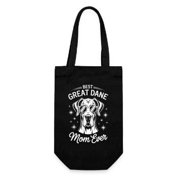 Great Dane Saying Funny Great Dane Gift - Gift Bag for Bottles - black - Front