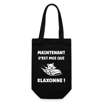 Humour permis de conduire - Sac à bouteille - noir - Devant