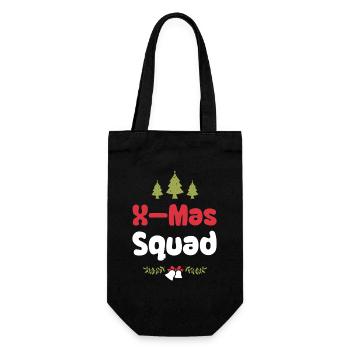 Escouade de Noël - Sac à bouteille - noir - Devant