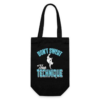 Ne vous inquiétez pas de la maîtrise de la technique de danse de rue - Sac à bouteille - noir - Devant