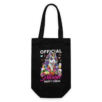 Équipe officielle de Schlager Party - Sac à bouteille - noir - Devant