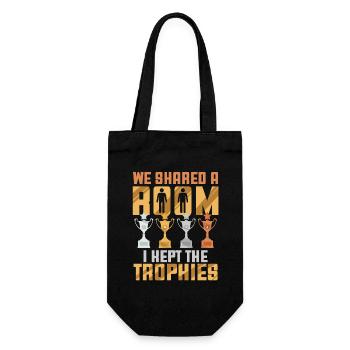 Sibling Rivalry Brother Sister - Gift Bag for Bottles - black - Front