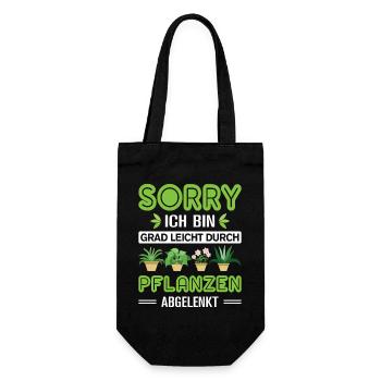 Garden Gardener Gardening Gardening Gardening Gardening - Gift Bag for Bottles - black - Front