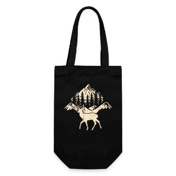 Randonnée Randonneur Alpiniste Cadeau - Sac à bouteille - noir - Devant