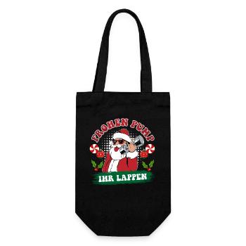 Noël JOYEUX POMPEZ VOTRE CHIFFON Drôle - Sac à bouteille - noir - Devant