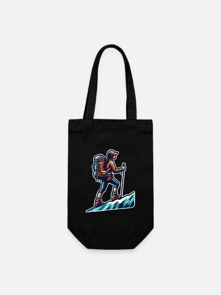 Mountaineer - Gift Bag for Bottles - black
