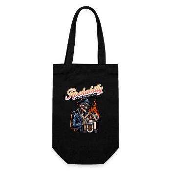 Rock and Roll Toujours et pour toujours Rockabilly 2025 - Sac à bouteille - noir - Devant