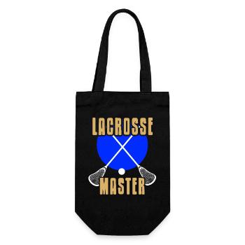 Lacrosse Master Crossed Sticks Pro Level Pride - Gift Bag for Bottles - black - Front