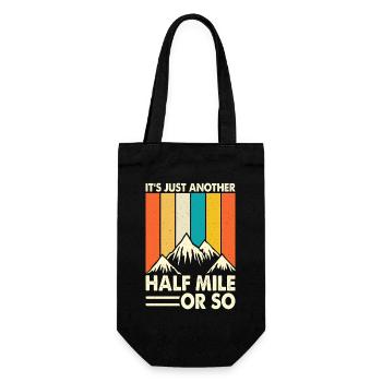 Randonnée Randonneur Alpiniste Cadeau - Sac à bouteille - noir - Devant