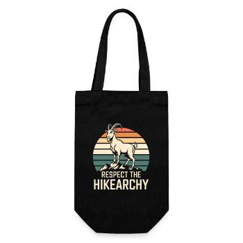 Randonnée Wanderer Humour - Sac à bouteille - noir - Devant