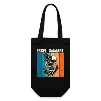 Vacances Mer Baltique Ile UMMANZ Souvenier Drôle - Sac à bouteille - noir - Devant