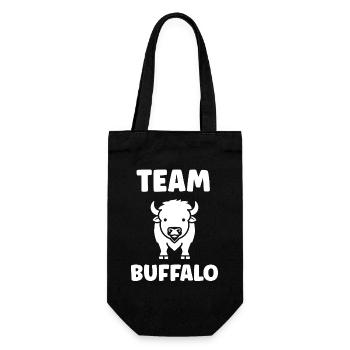 bison - Gift Bag for Bottles - black - Front
